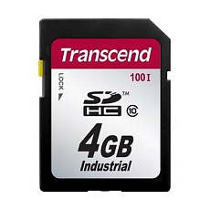 Карта памяти 4Gb Transcend Industrial SDHC Class 10 (TS4GSDHC100I) OEM